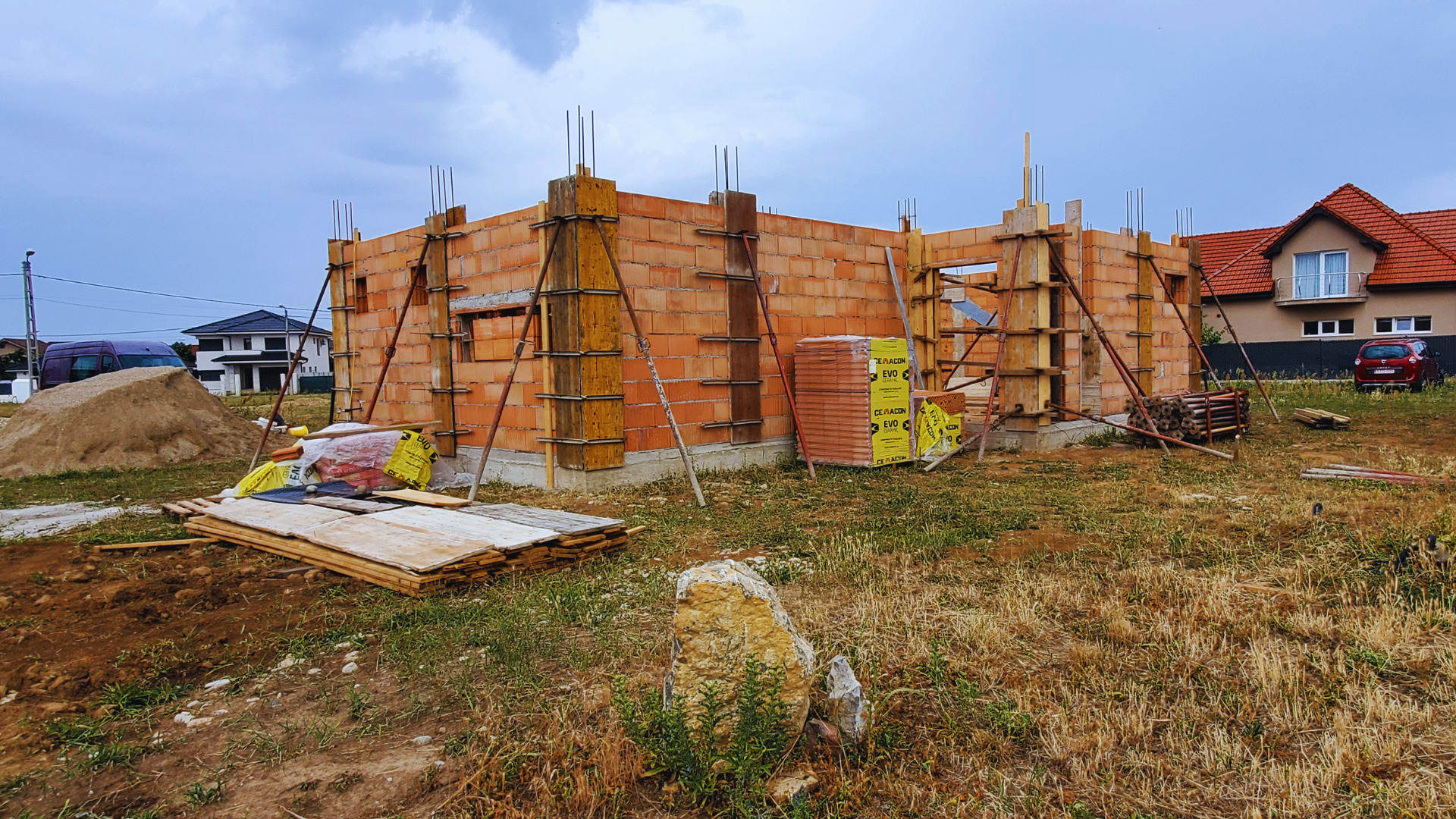 Casă P+1 modernă – Oradea - etapa 4