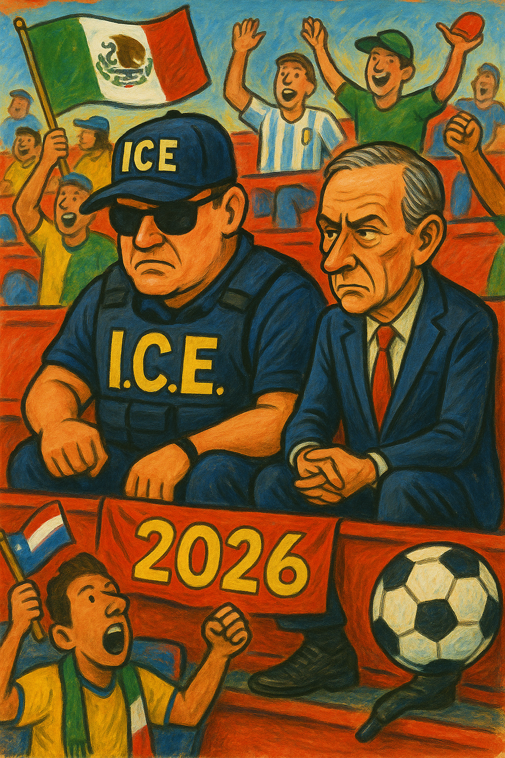 ICE Presencial en Mundial 2026: Cuando la política y el fútbol se sientan en la misma grada
