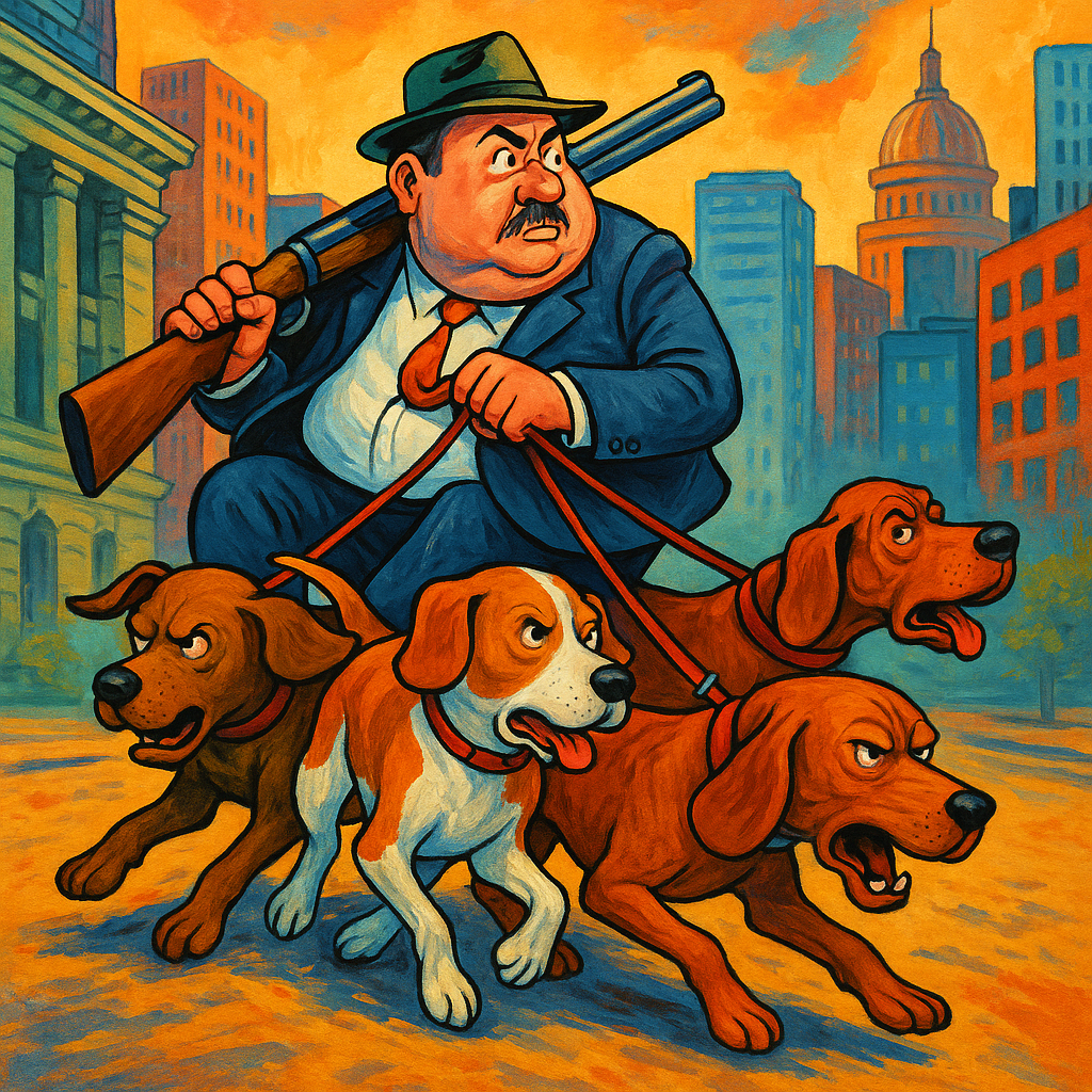 Perros de Caza y Política: Cuando el Trabajo en Equipo No Solo Es Humano