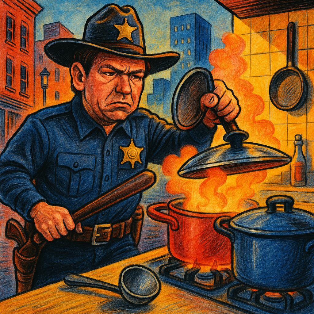 Ron DeSantis: El sheriff que quiere patrullar hasta las tapas de las ollas