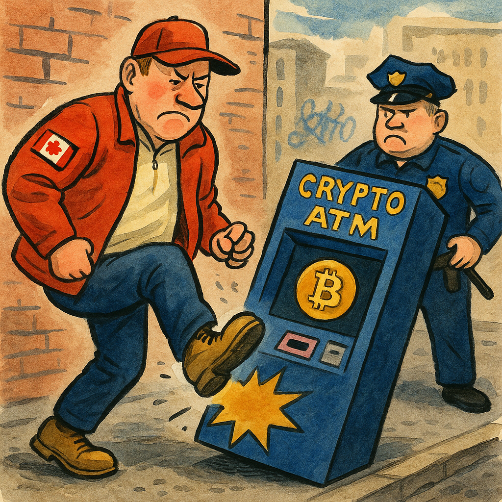 ¿Canadienses en modo ‘no más cajeros cripto’? La cripto-revolución se choca con la policía del dinero