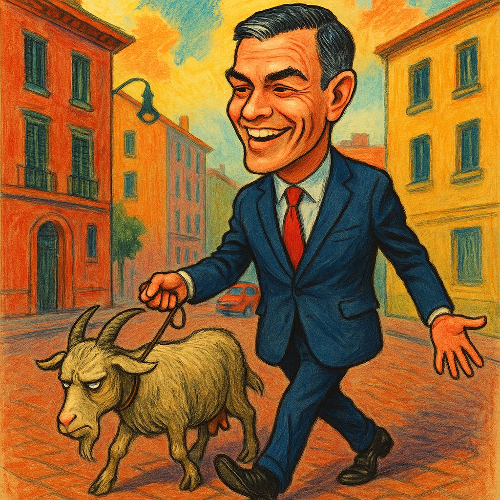 Pedro Sánchez y el arte de encontrar chivos expiatorios sin perder la sonrisa