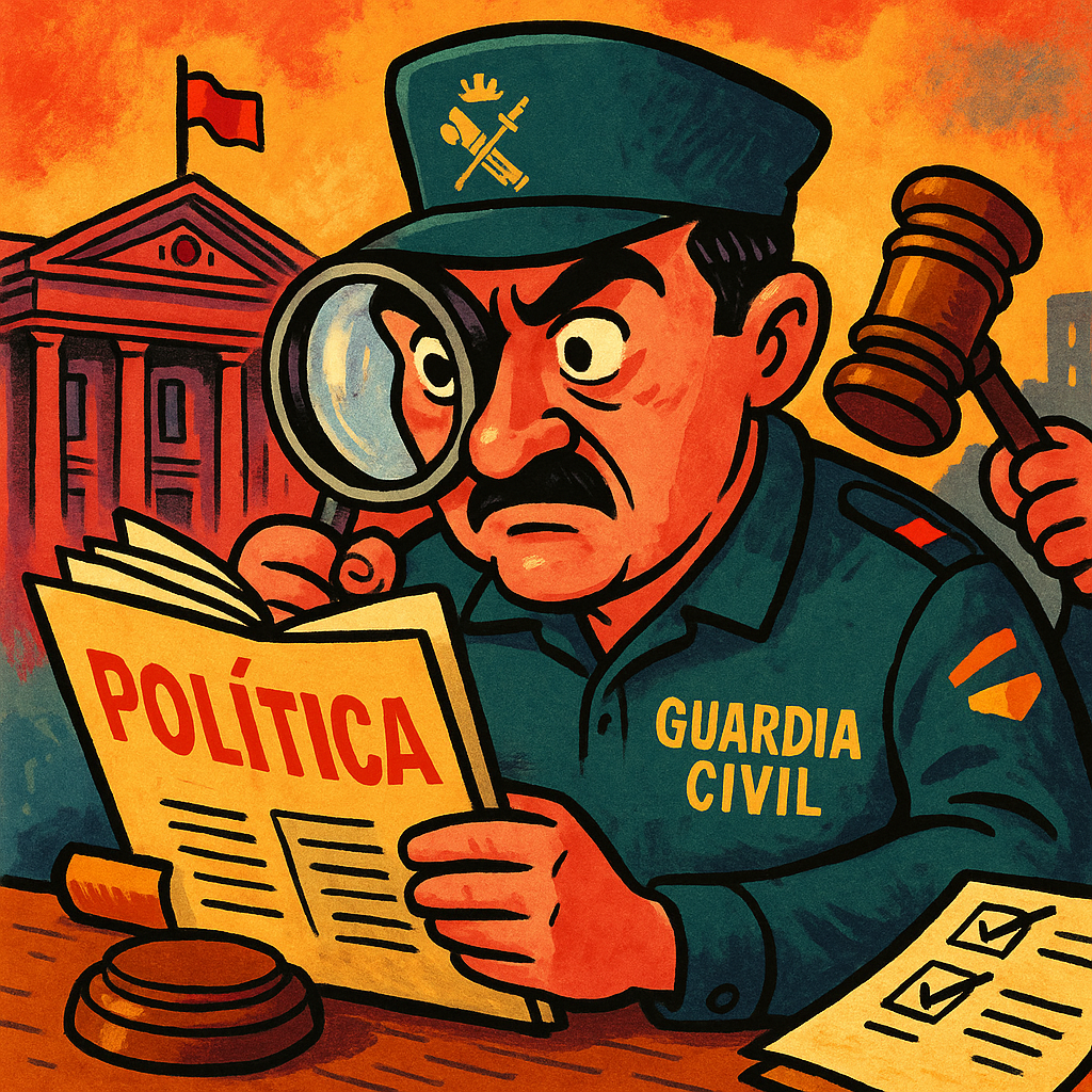 Cómo la Guardia Civil se hizo detective y juez: ¡Política y más política en clave de expediente!