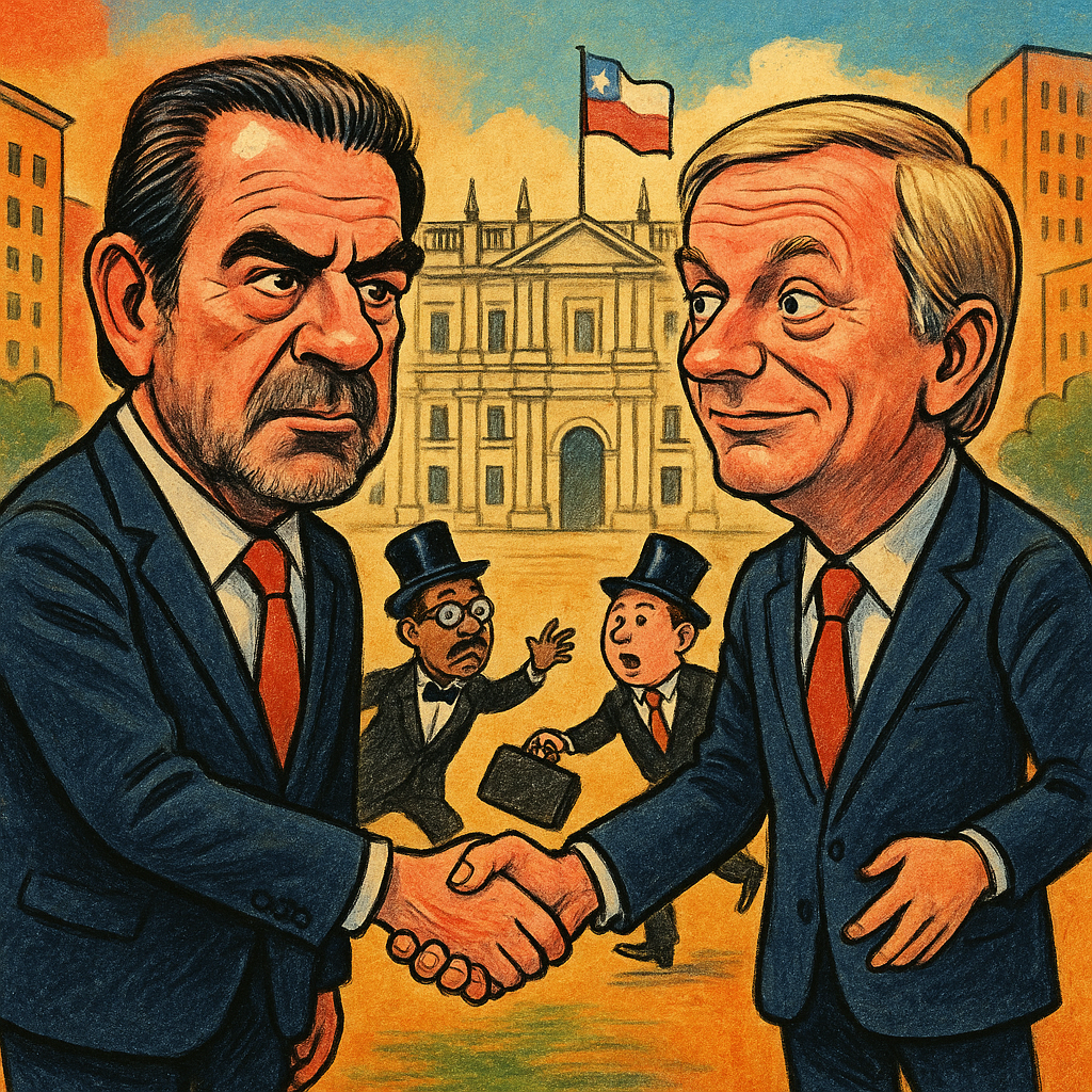 Frei y Kast: ¿Reencuentro de ex o nueva diplomacia chilena? ¡Embajadores al rescate!