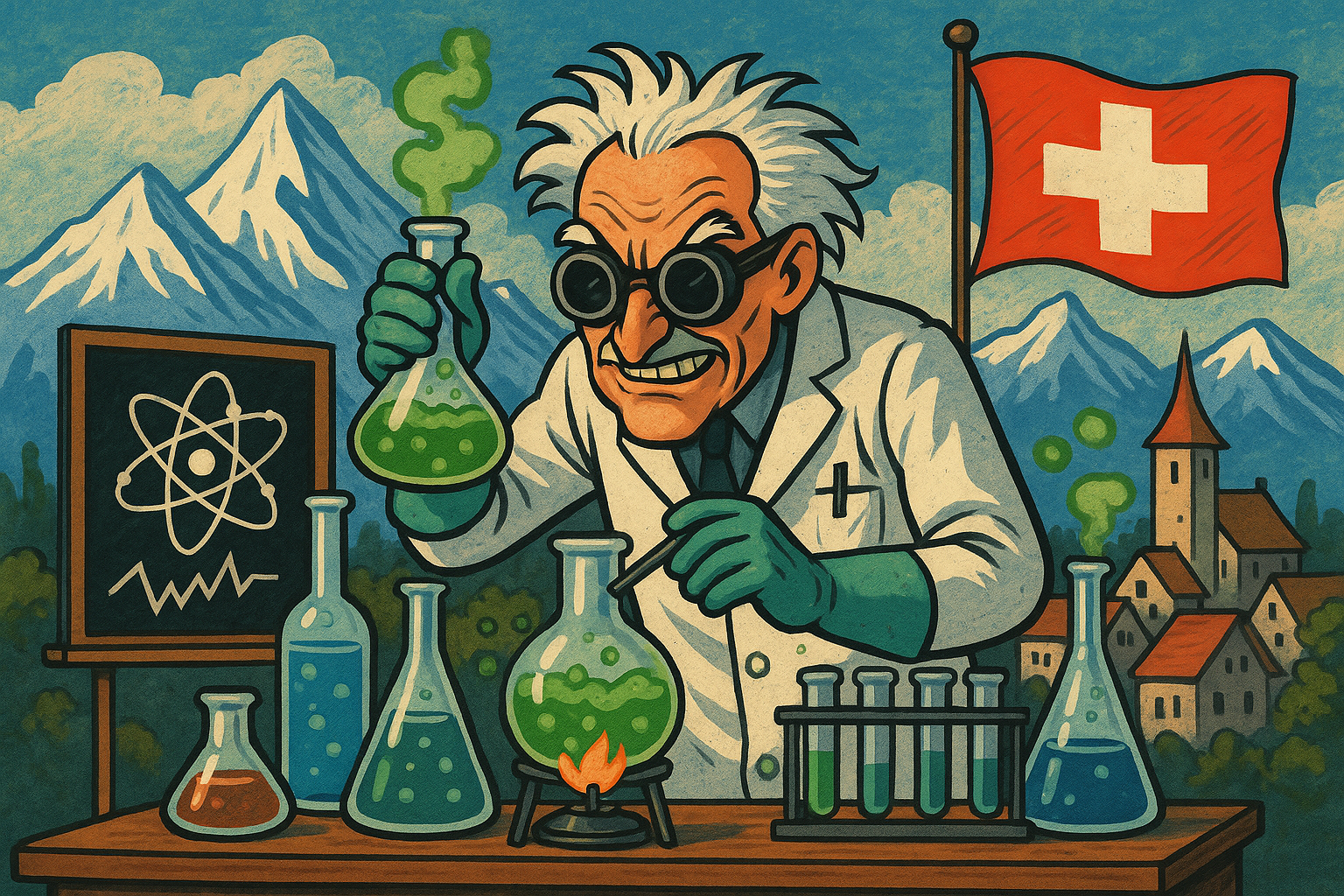 Suiza y sus ‘experimentos’: ¿científicos o villanos de novela?