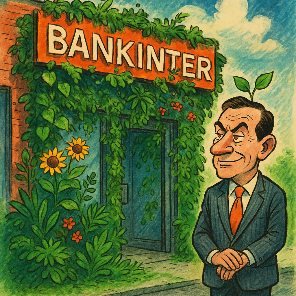 Cuando Bankinter se pone ‘verde’: ¿nace un banquero ecologista o solo moda financiera?