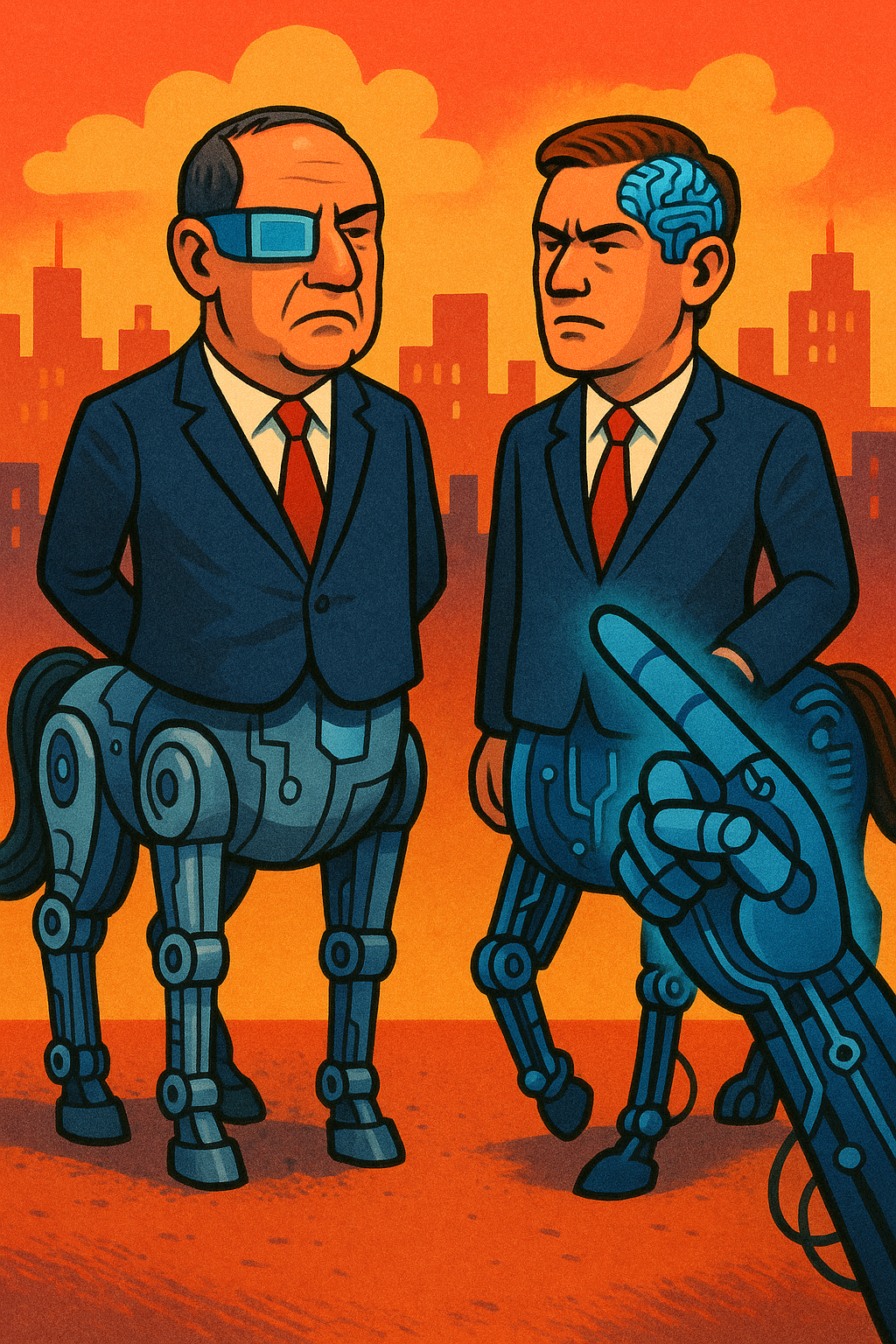 ¿Políticos Cyborgs o Centauros Digitales? ¡La IA nos dirige y ni lo sabemos!