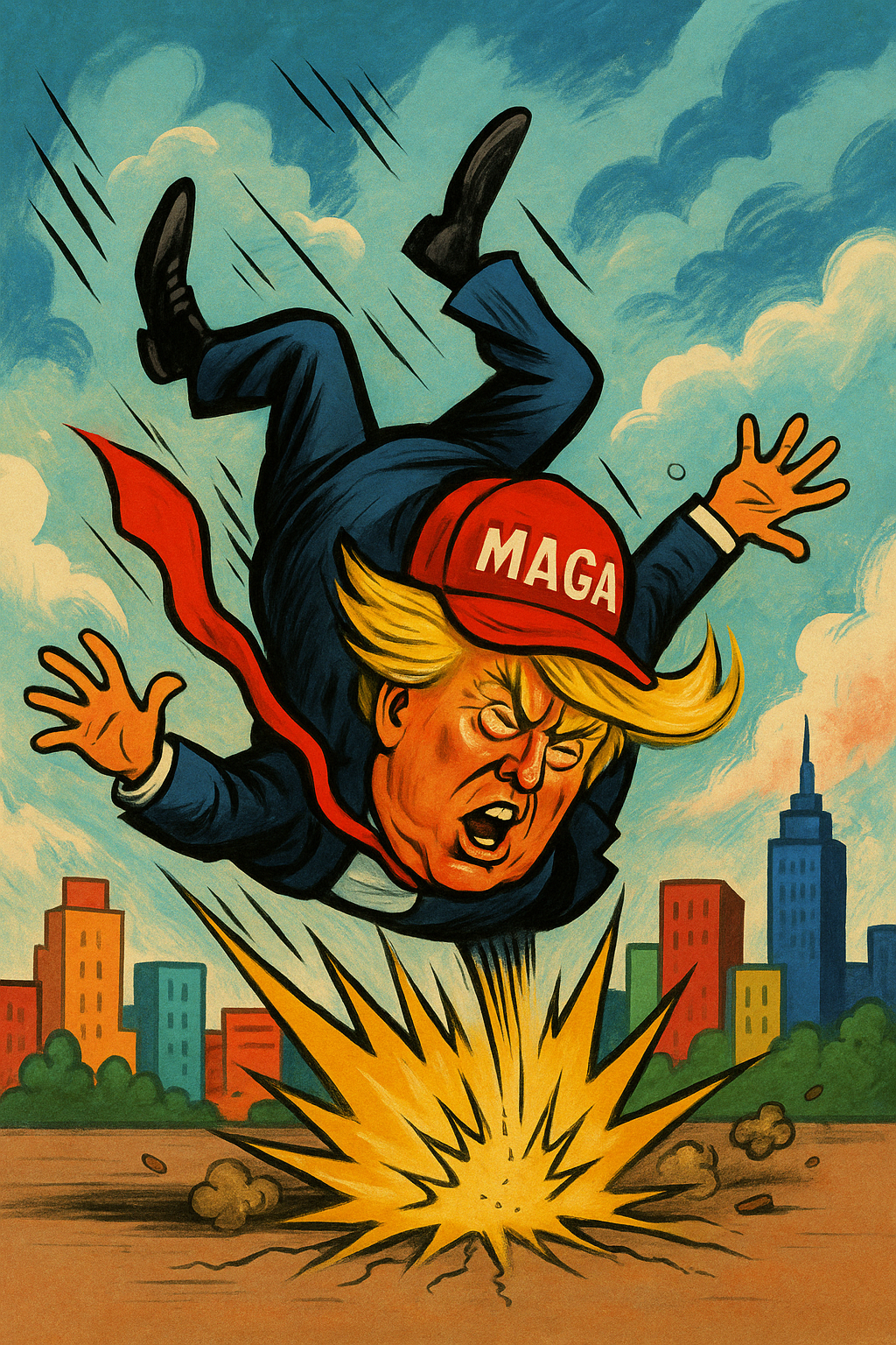 ¡MAGA Trump se desploma! El meme que pasó de furor a fiasco político