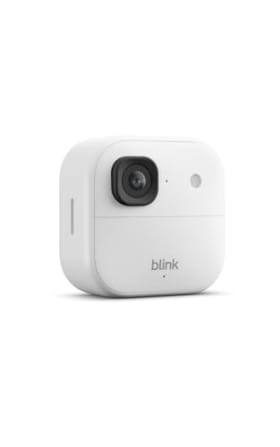 Cámara exterior 2K+ Blink (última generación) — cámara de seguridad inteligente inalámbrica, resolución de vídeo 2K, se necesita módulo de sincronización, no incluido — Cámara adicional, Blanco