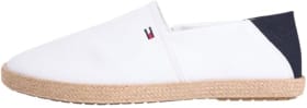 Tommy Hilfiger Core Hilfiger - Alpargata Textil FM0FM05792 para Hombre, Color Blanco (Blanco), 8