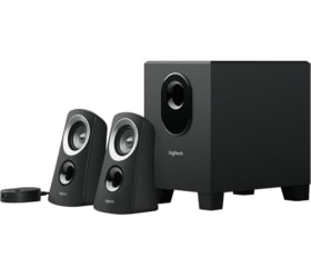 Logitech 980-000413 Sistema de Altavoces 2.1 con Subwoofer, 50W de Pico, Negro