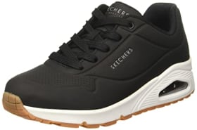 Skechers Uno, Zapatillas Mujer, Black Durabuck, 39 EU