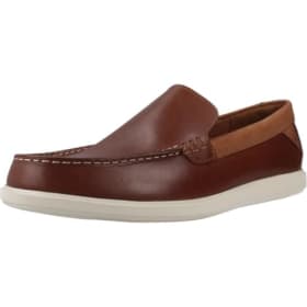 Clarks Bratton Loafer, Mocasines Hombre, Dark Tan, 42.5 EU