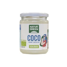 NATURGREEN Aceite de Coco Bio, Virgen Extra, 430 ml/400 g