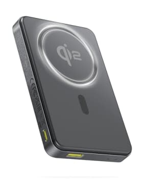 Baseus Power Bank Magsafe Qi2, Magnético Powerbank 10000mAh, 15W Inalámbrico Batería Externa Magnética, Power Bank USB-C PD 22.5W Carga Rápida, Batería Externa para iPhone 17/16/15/14/13/12, Negro