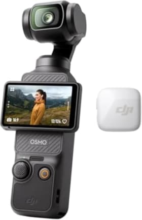 DJI Osmo Pocket 3 + Transmisor Mic Mini (Arctic White) - Kit Completo para Vlogging Profesional