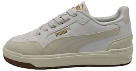 PUMA Shuffle Downtown Og Sneaker Unisex - Blanco Vapor Gray Puma Gold - Talla 41 EU
