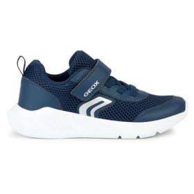 Geox J Sprintye Boy A Zapatillas Deportivas para niño, Azul Marino, 32 EU