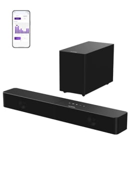ULTIMEA Barra de Sonido 2.1 con Subwoofer Inalámbrico - Poseidon M30 (Modelo 2026)