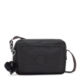 Kipling Abanu M Bandolera Mediana, Black Noir (Negro)