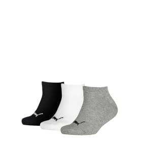 PUMA Invisible 3p, Calcetines, Niños, Gris (Grey/White/Black 803), 23-26