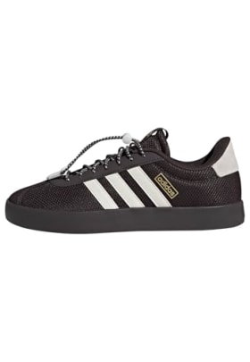 adidas Mujer VL Court 3.0 Shoes, Aurora Coffee/Off White/Gold Met., 36 EU
