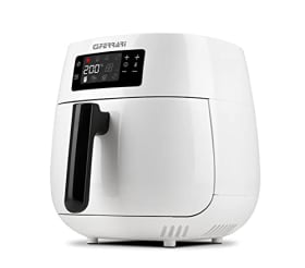 Freidora de Aire G3 Ferrari G10143 Friggisano Easy - 4L, 1400W, Blanco/Negro | Cocina Saludable
