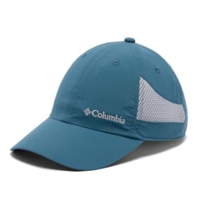 Columbia Gorra Unisex Tech Shade 2 - Gorra de Béisbol Azul Eterno | Talla Única