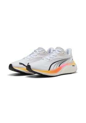 Puma Electrify Nitro 4 WN - Zapatillas de Running para Mujer, Blanco-Sun Stream-Poison Pink, Talla 3.5 Reino Unido (36 EU)