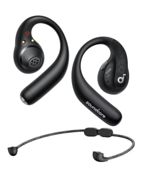 Soundcore by Anker AeroFit Pro - Auriculares Bluetooth Inalámbricos con Conducción de Aire