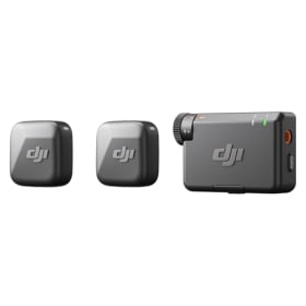 DJI Mic 2 (2 TX + 1 RX) - Micrófono Lavalier Inalámbrico para Cámara/Android, Audio Rico en Detalles para Vlog y Producción en Equipo