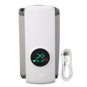 Calentador de Botellas para Bebé Portátil 6000mAh - Milchwärmer para Viajar y Casa - Biberones Calientes en 6000mmah con Forma Ergonómica