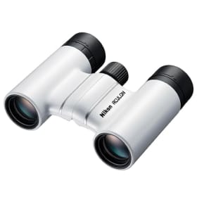 Nikon Aculon T02 8x21 - Binoculares Compactos y Ligeros (Blanco)