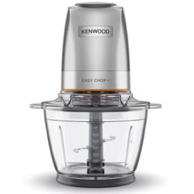 Kenwood EasyChop+ CHP62.400SI - Picadora con sistema de cuchillas Quad Blade de acero inoxidable