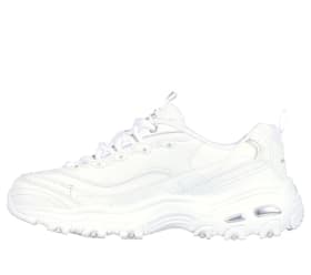 Skechers 11931EW, Zapatillas para Mujer, Blanco (White/Silver), 38.5EU