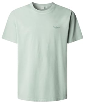 Pepe Jeans Camiseta Jacko para Hombre, Azul (Dark Acqua Blue), XL