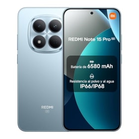 Xiaomi Redmi Note 15 Pro 5G - Smartphone de 8+256GB, Pantalla 6,83" 1.5K AMOLED, MediaTek Dimensity 7400-Ultra, Cámara 200MP, Batería 6580 mAh, Azul Glaciar (Versión ES)