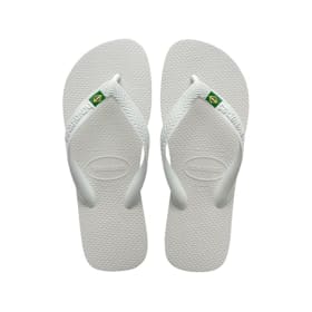 Havaianas - Top Brasil, Chanclas Cómodas, Duraderas y Ligeras, con Suela Antideslizante, Bandera de Brasil en las Tiras, Adultos, Unisex
