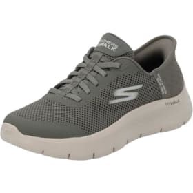 Skechers Go Walk Flex - Tenis sin Cordones para Mujer, Verde -Oliva, 43 EU