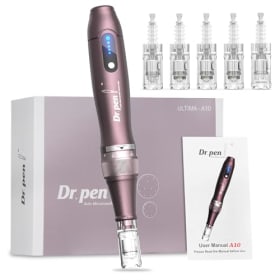 Dr.pen Ultima A10 Dermapen Profesional - Estimula el Colágeno para Combatir Arrugas y Crecimiento de Pelo