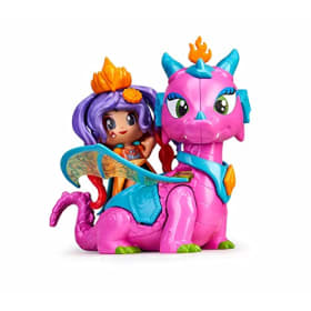 Pinypon - Reina y Dragón Volador para Niñas a partir de 4 años (Famosa 700015547)