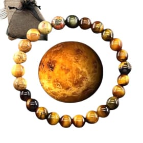 Pulsera Sistema Solar Piedras Naturales 8 mm | Chakras Curativos y Planetas | WORLDS GOBLINS | Diseño Cósmico Handmade