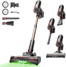 Proscenic P11 Ultra+ Aspiradora sin Cable 50KPa/500W/50Min - Potente, Autónoma y con Luz Verde para Alfombras y Suelos