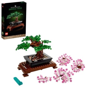 LEGO Botanicals - Árbol Bonsái con Flores de Cerezo Artificial - Set de Decoración para Hogar - Construcción DIY - Idea de Regalo para Adultos - Colección Botánica - 10281