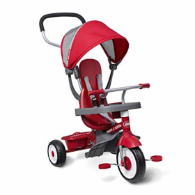 Radio Flyer Triciclo Stroll 'N 4 en 1 para niños de 9 meses a 5 años