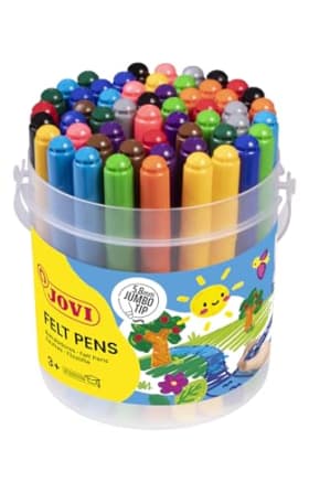 Jovi 1748 - Rotuladores Multicolor de 48 unidades - Ideal para artistas y estudiantes