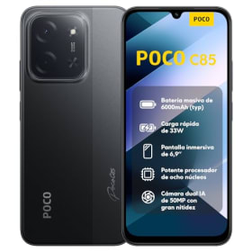 XIAOMI POCO C85 - Smartphone de 8+256GB, Cámara Dual de 50MP con AI, Pantalla inmersiva de 6,9”