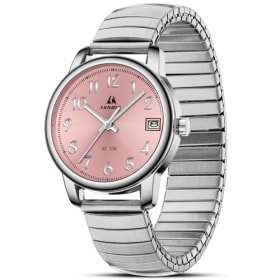 LN LENQIN Mujeres Reloj de Acero Inoxidable a Prueba de Agua Analógico Cuarzo