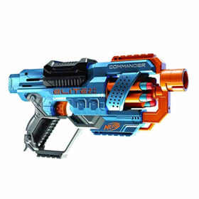 Hasbro Nerf 2.0 Commander RC-6 - Lanzador de Dardos RC con Tambor Giratorio | 12 Dardos Incluidos | Ideal para Niños y Niñas de 8+ Años