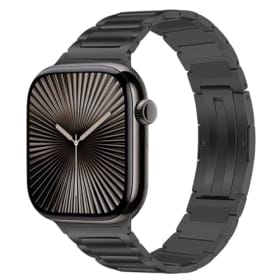 TRUMiRR Pulsera de Titanio con Hebilla Integrada para Apple Watch Series 10 46mm y Ultra 2/Ultra 49mm - Resistente, Elegante y Ajuste Perfecto